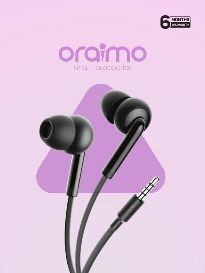 Oraimo Conch 2 In-Ear Wired Headphones (OEP-E11)