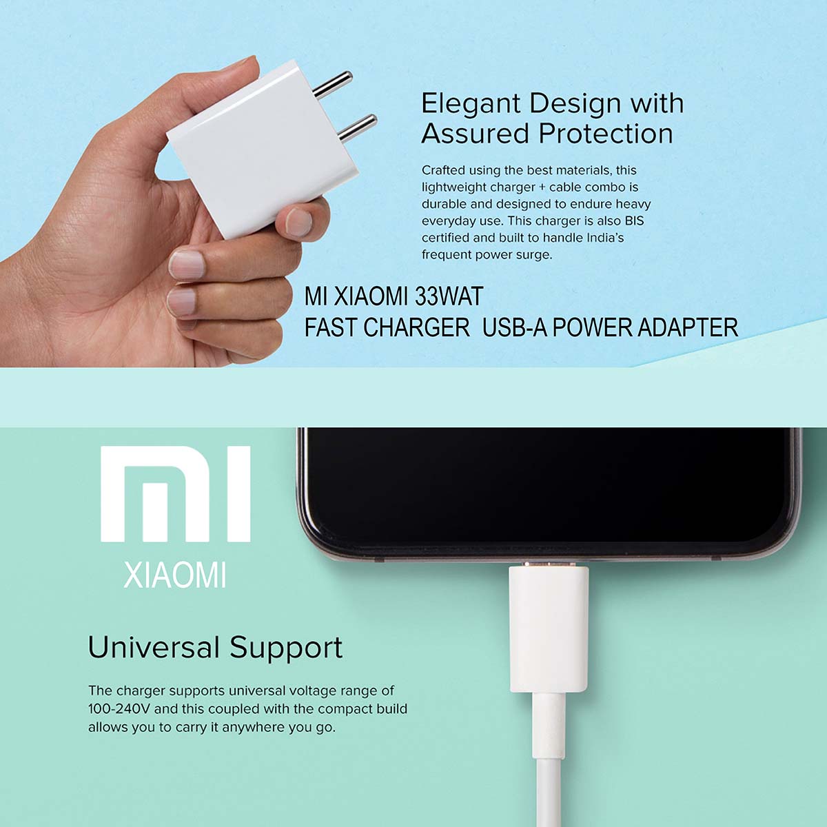Mi Xiaomi 22.5W Fast USB Type-C Charger